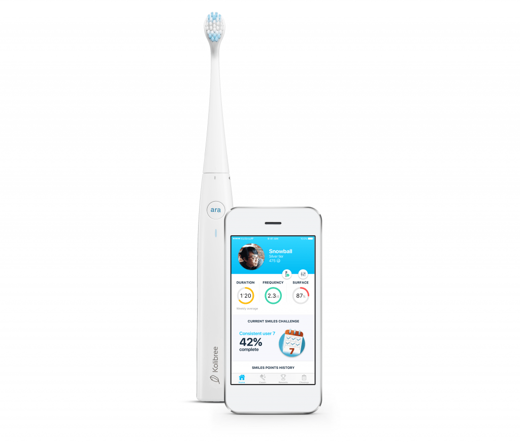 Ara, Smart Toothbrushes by Kolibree